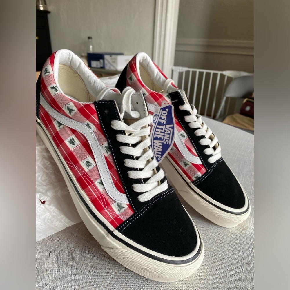 VANS Old Skool 36D- Anaheim Factory OG Plaid - US Size 9.5 - Brand New